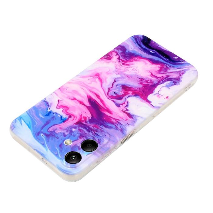 Bild 4,  Samsung Galaxy A07 Skal TPU Marmor Rosa