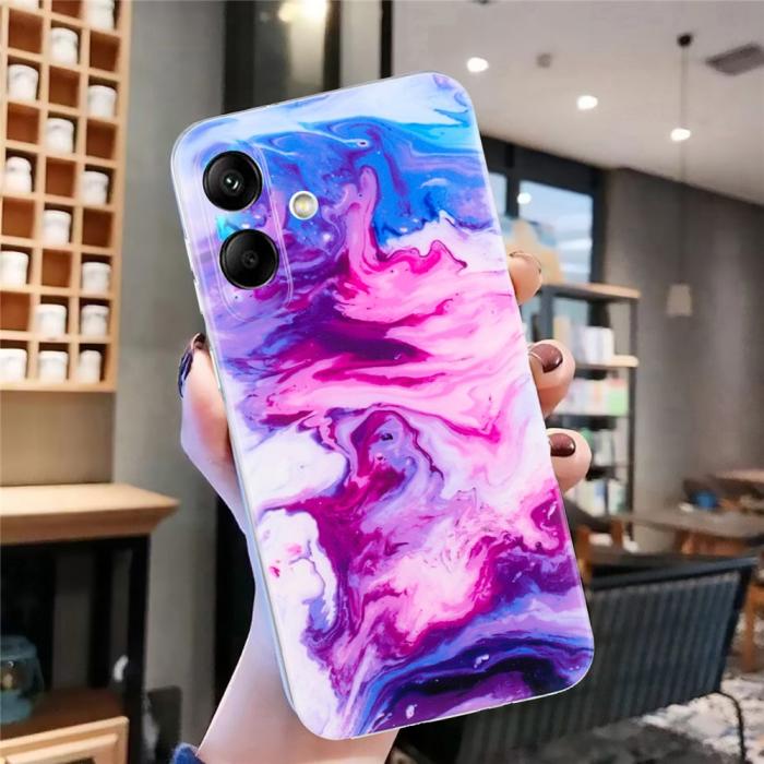 Bild 5,  Samsung Galaxy A07 Skal TPU Marmor Rosa