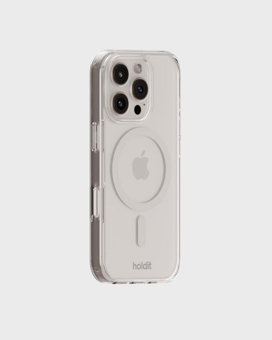 Bild 2, holdit holdit iPhone 16 Pro Mobilskal MagSafe Vit/Transparent
