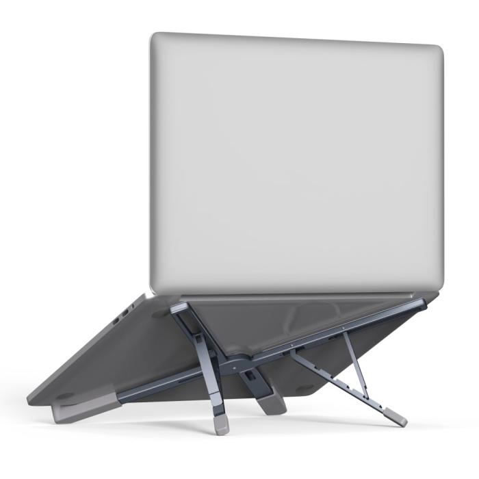 Bild 5, Tech-Protect Tech-Protect Universal Justerbart Laptop Stativ Grå