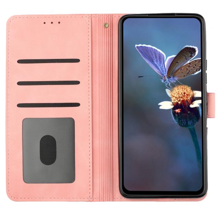 Bild 3,  Samsung Galaxy S24 Ultra Fodral Blommigt Tryck Rosa