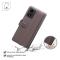  Motorola Moto G04 4G/G24 4G Äkta Läder Fodral Brun