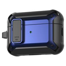  AirPods Pro 3 Skal Shockproof Hybrid Armor Bl&aring;