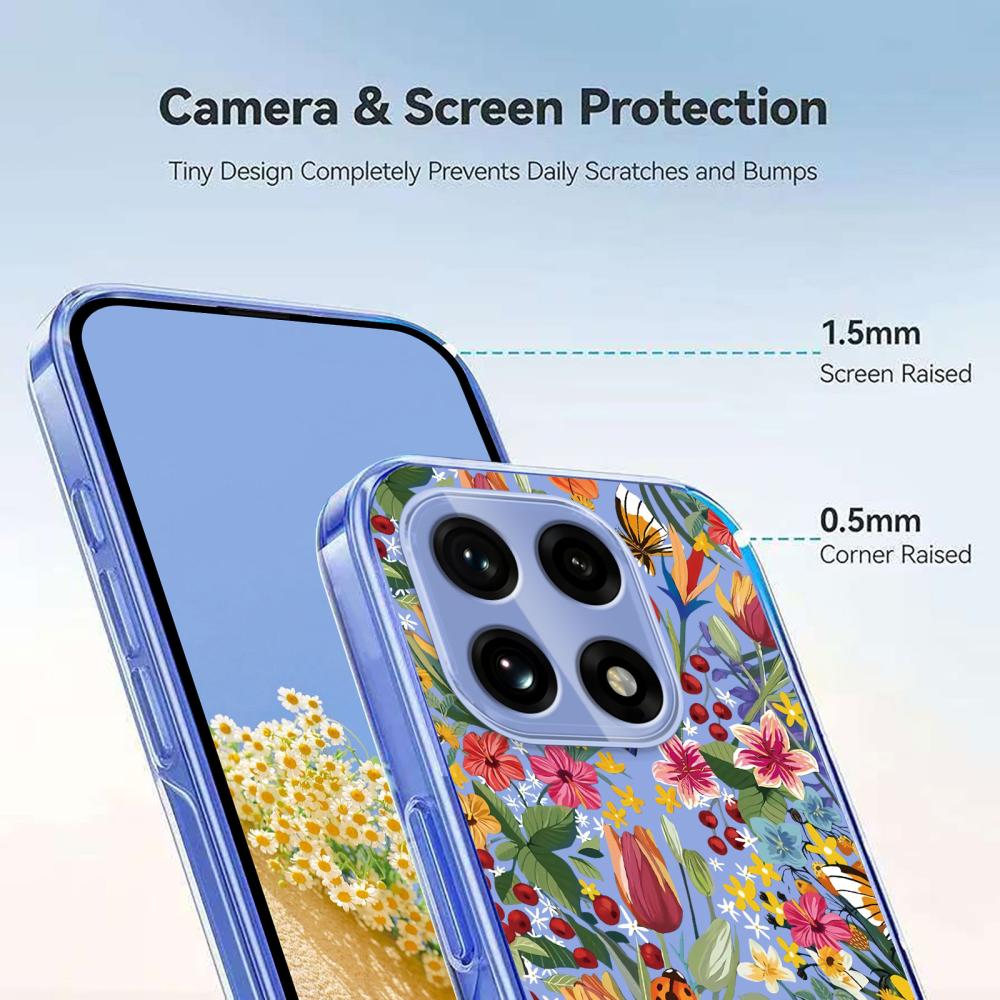  OnePlus 15 Skal TPU Med Tryck Blommor