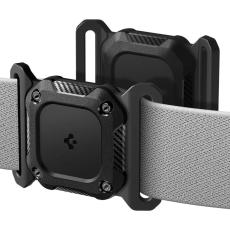 Spigen Spigen Apple AirTag 2/1 H&aring;llare Tough Armor Svart