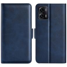  Motorola Moto G73 5G Fodral Magnetisk St&auml;ngning Bl&aring;
