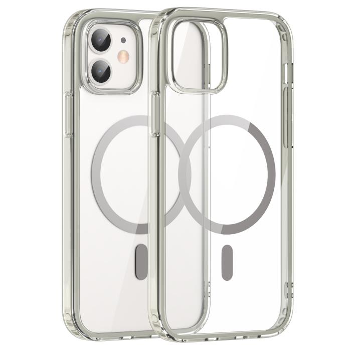 Bild 2, ColorPop ColorPop iPhone 12/12 Pro Skal CH MagSafe Transparent/Titanium