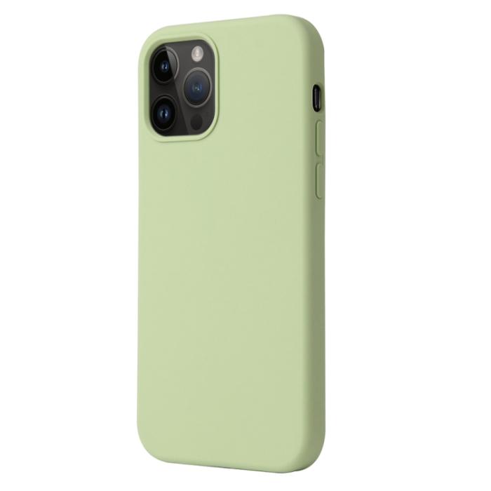 Bild 2,  iPhone 15 Pro Skal Liquid Silikon Matcha Green