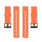  Silikon Armband För Suunto (24mm) Orange