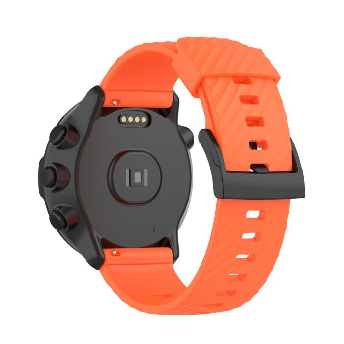 Bild 3,  Silikon Armband För Suunto (24mm) Orange