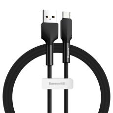BASEUS Baseus Silica Gel 2m 2A USB-C Kabel - Svart