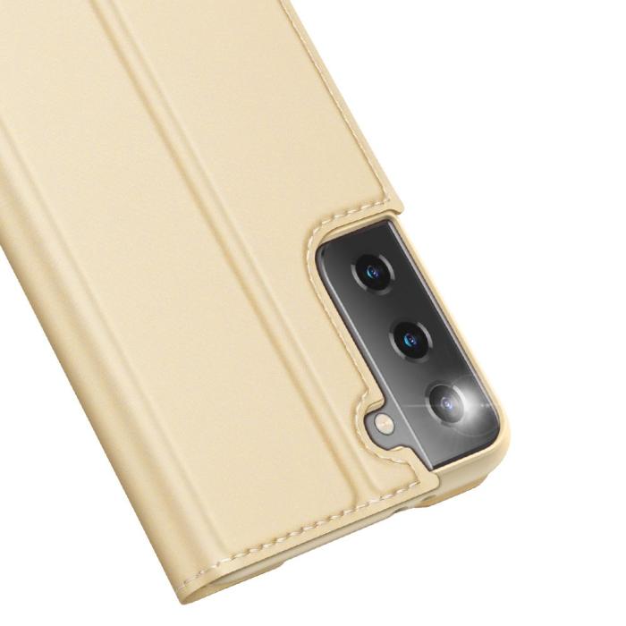 Bild 3, DUX DUCIS Samsung Galaxy S21 - DUX DUCIS Skin Pro Fodral - Guld