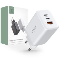 Tech-Protect Tech-Protect 65W PD/QC V&auml;ggladdare 2x USB-C 1x USB-A Vit