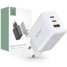 Tech-Protect Tech-Protect 65W PD/QC V&auml;ggladdare 2x USB-C 1x USB-A Vit