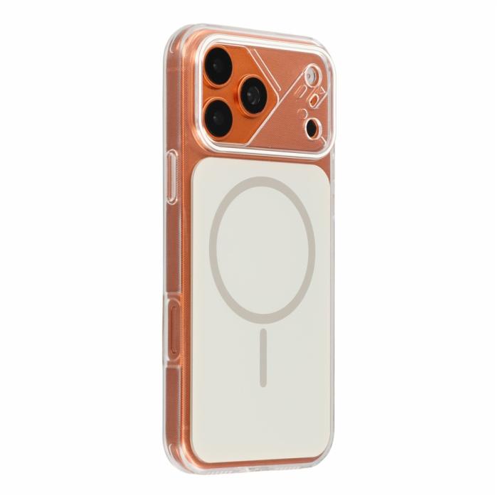 Bild 2,  iPhone 18 Pro / 17 Pro Skal MagSafe Reptåligt Hybrid Grå