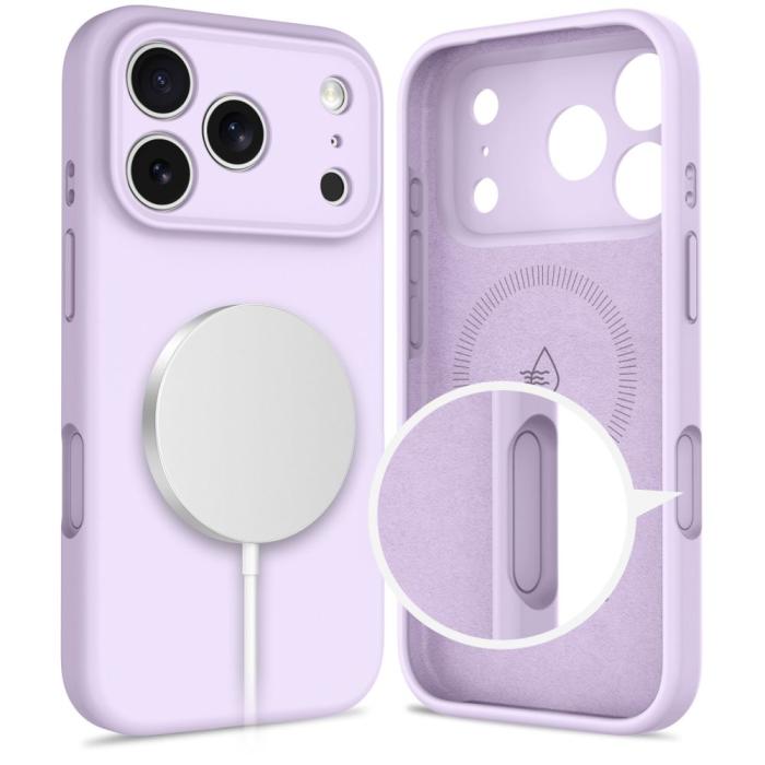 Bild 5, Tech-Protect Tech-Protect iPhone 17 Pro Max Skal MagSafe Silicone Mauve