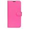  Samsung Galaxy A35 5G Fodral Läder Litchi Rosa