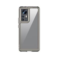  Xiaomi 12 Skal Hybrid Akryl Transparent/Svart