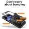  Galaxy Z Flip 6 / 7 FE Skal Armor Hyrbid Ringskal Svart
