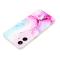  Samsung Galaxy A07 Skal TPU Marmor Rosa / Blå