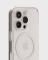 holdit holdit iPhone 16 Pro Max Mobilskal MagSafe Vit/Transparent