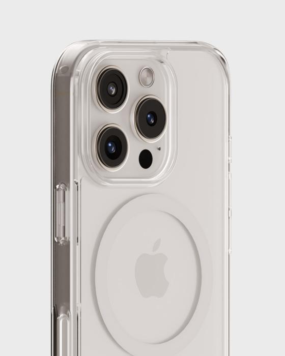 Bild 4, holdit holdit iPhone 16 Pro Max Mobilskal MagSafe Vit/Transparent