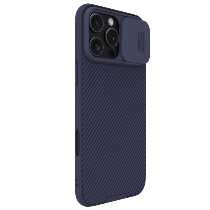 Bild 3, NILLKIN NILLKIN iPhone 16 Pro Max Skal MagSafe CamShield Pro Lila