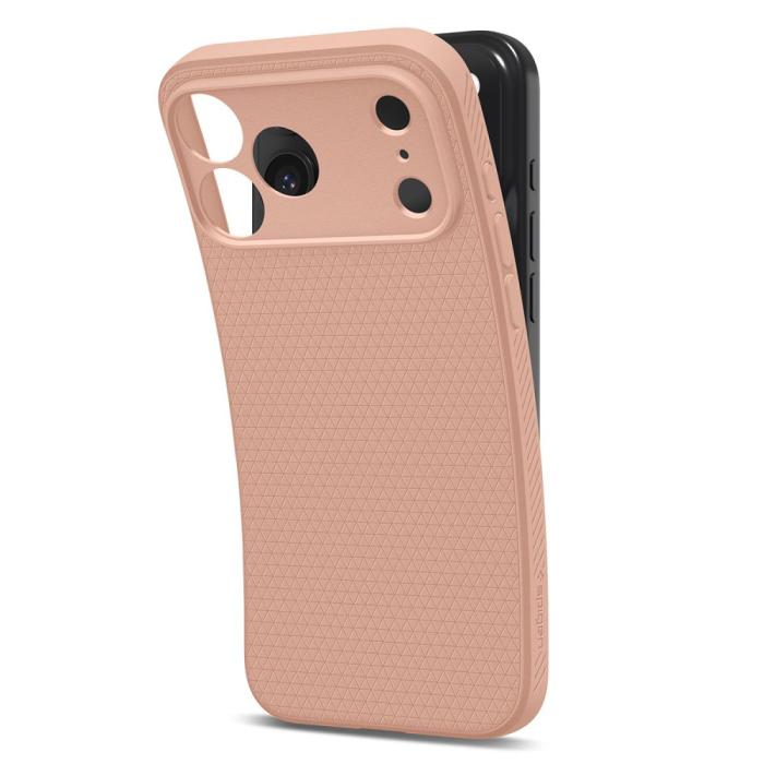 Bild 6, Spigen Spigen iPhone 17 Pro Max Skal Liquid Air Rose Titanium