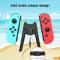 AOLION AOLION Nintendo Switch Joy-Con Charging Grip LED Svart