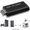  PS2 till HDMI Med AUX Adapter Svart