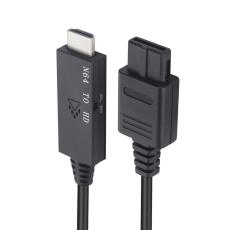  Plug and Play Adapter N64 till HDMI Converter F&ouml;r Nintendo