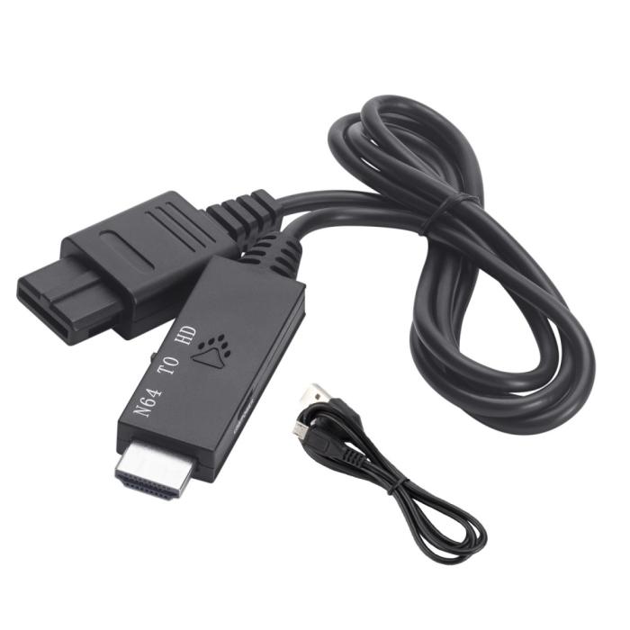 Bild 2,  Plug and Play Adapter N64 till HDMI Converter För Nintendo