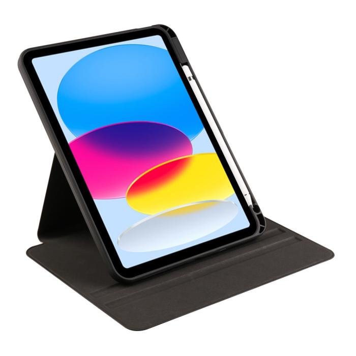 Bild 4,  iPad Air 13 2026-2024 Fodral Hybrid Rotation Pennhållare Svart