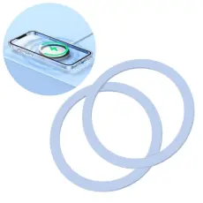 JOYROOM Joyroom 2-PACK MagSafe Magnetiska Metall Ringar Bl&aring;