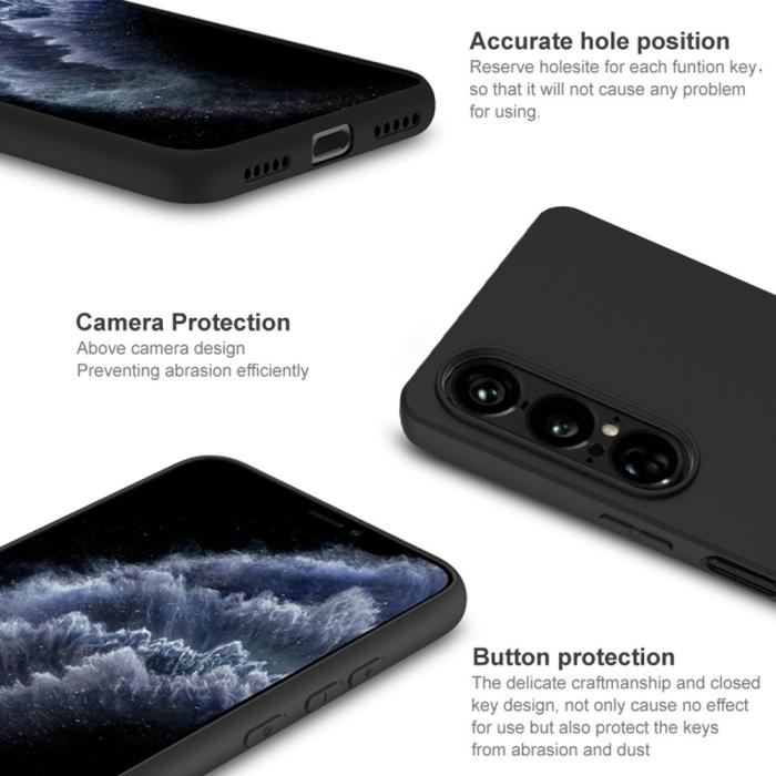 Bild 5, IMAK IMAK Sony Xperia 1 VII Skal TPU Soft Svart