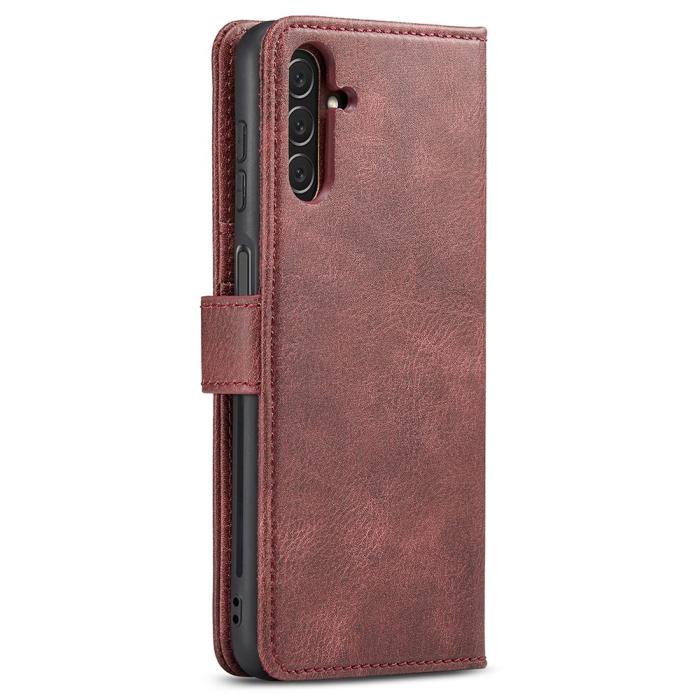Bild 4, DG.MING DG.MING Samsung Galaxy A04s / A13 5G 2in1 Magnet Fodral / Skal Vinröd