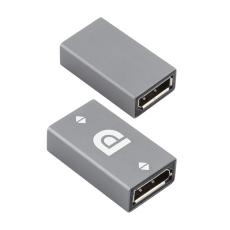  DisplayPort Hona till DisplayPort Hona F&ouml;rl&auml;ngning Adapter Gr&aring;