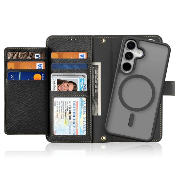 Bild 2, DUX DUCIS DUX DUCIS Galaxy S25 Plus 2in1 Magnet Fodral Lawa Series Svart