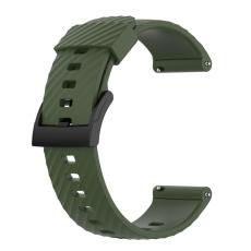  Silikon Armband F&ouml;r Suunto (24mm) M&ouml;rk Gr&ouml;n