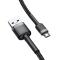 BASEUS Baseus Cafule 2m Micro USB QC3.0 Laddningskabel - Svart/Grå