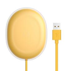 BASEUS Baseus Jelly 15W Qi Tr&aring;dl&ouml;s Laddare - Gul