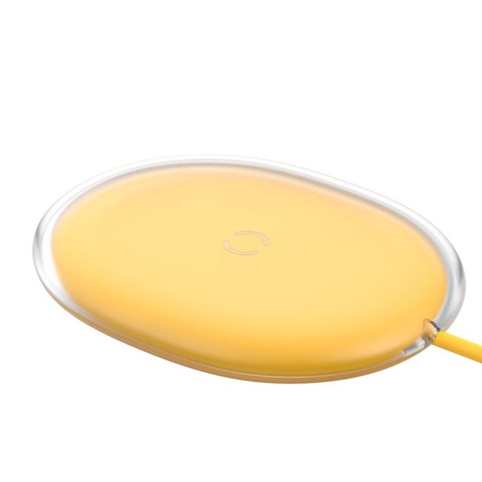 Bild 2, BASEUS Baseus Jelly 15W Qi Trådlös Laddare - Gul