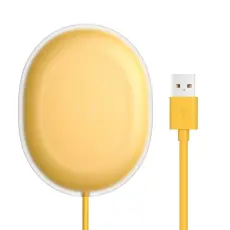 BASEUS Baseus Jelly 15W Qi Tr&aring;dl&ouml;s Laddare - Gul