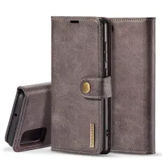 DG.MING Samsung Galaxy A71 - DG.MING Pl&aring;nboksfodral/Magnet Skal - Gr&aring;