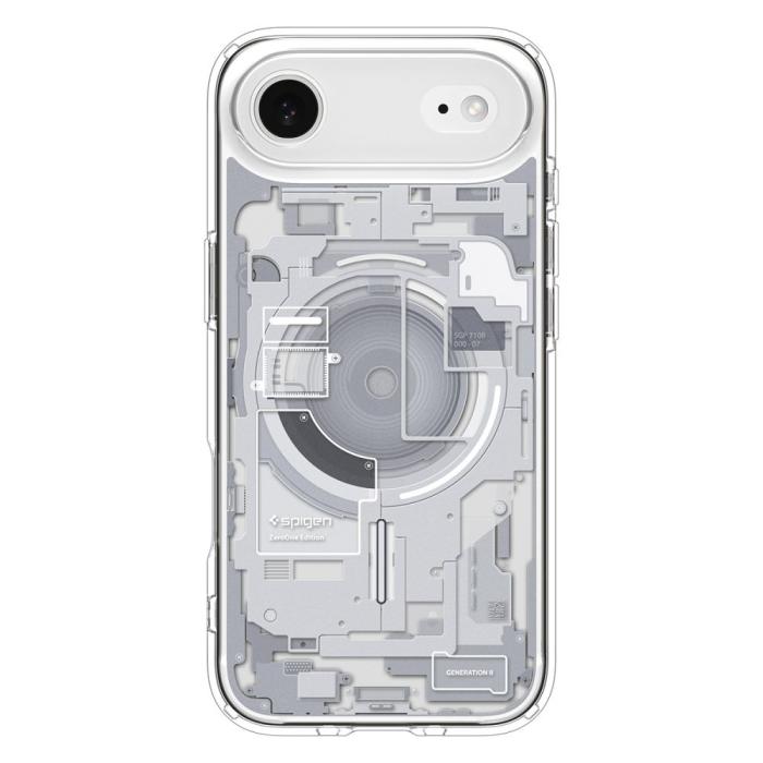 Bild 2, Spigen Spigen iPhone Air Skal MagSafe Ultra Hybrid Zero One Vit