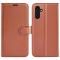  Samsung Galaxy A14 4G/5G Fodral Litchi Läder Brun