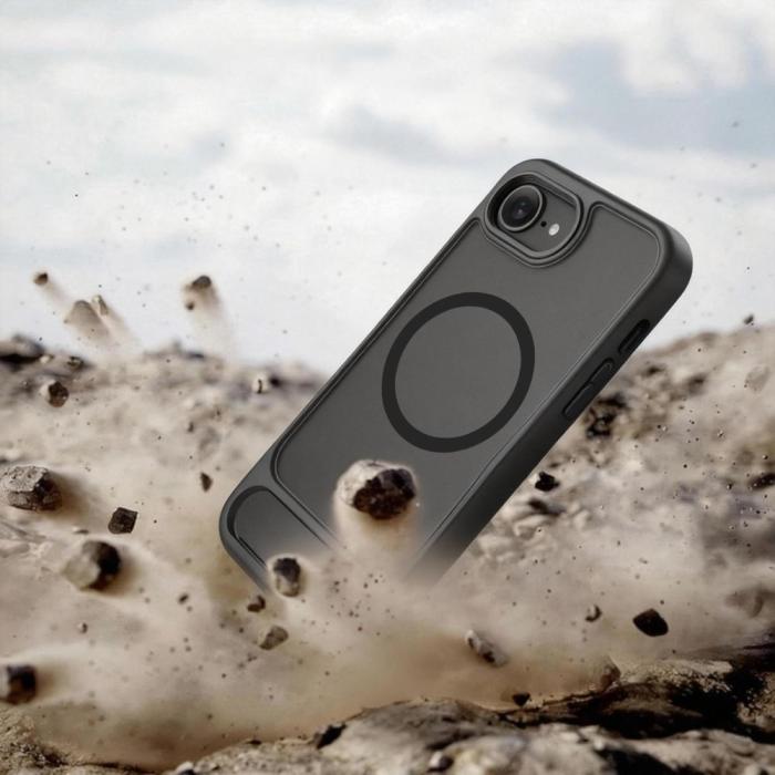 Bild 6, Tech-Protect Tech-Protect iPhone 17e/16e Skal MagSafe MagRack Matt Svart