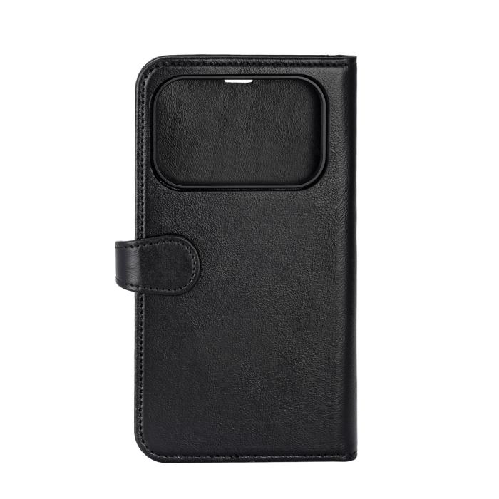 Bild 2, Buffalo Buffalo iPhone 17 Pro Max Fodral MagSafe 2in1 Äkta Läder Svart