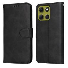  Motorola Moto G86 Power / G86 5G Fodral L&auml;der Svart