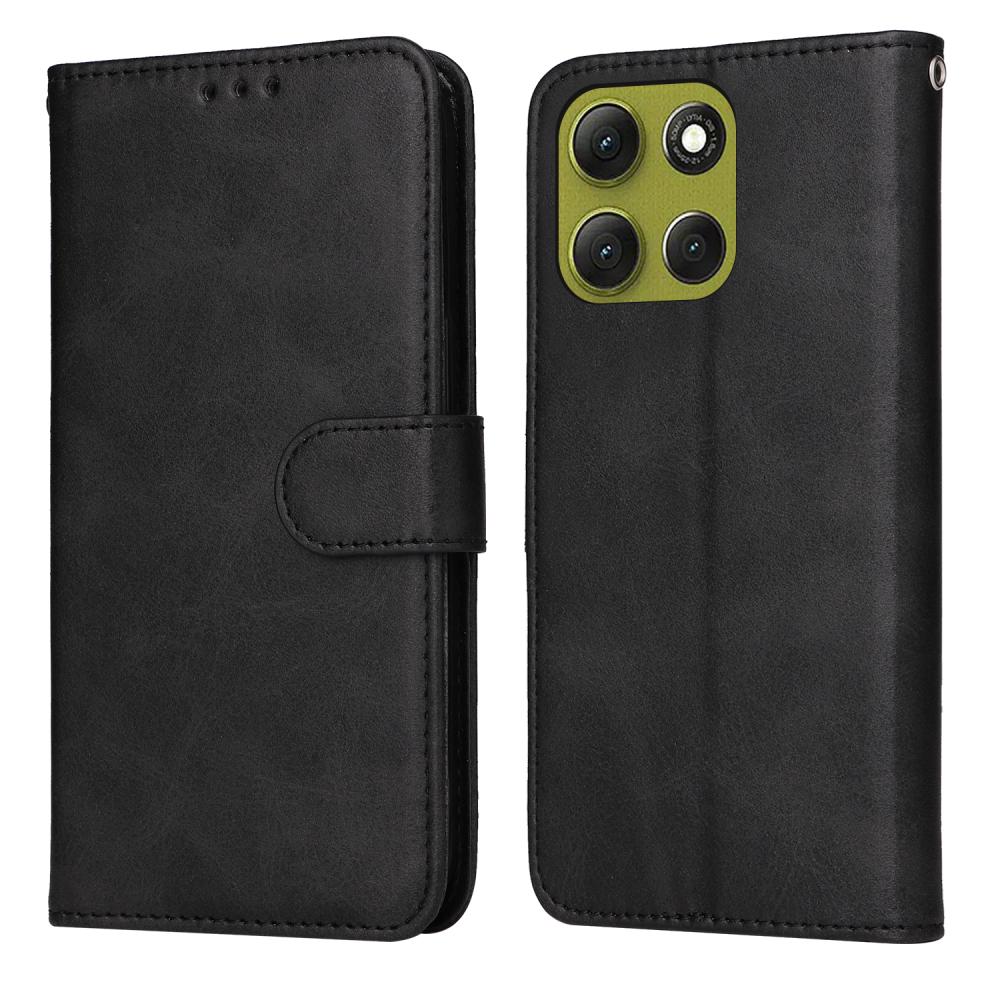  Motorola Moto G86 Power / G86 5G Fodral Läder Svart